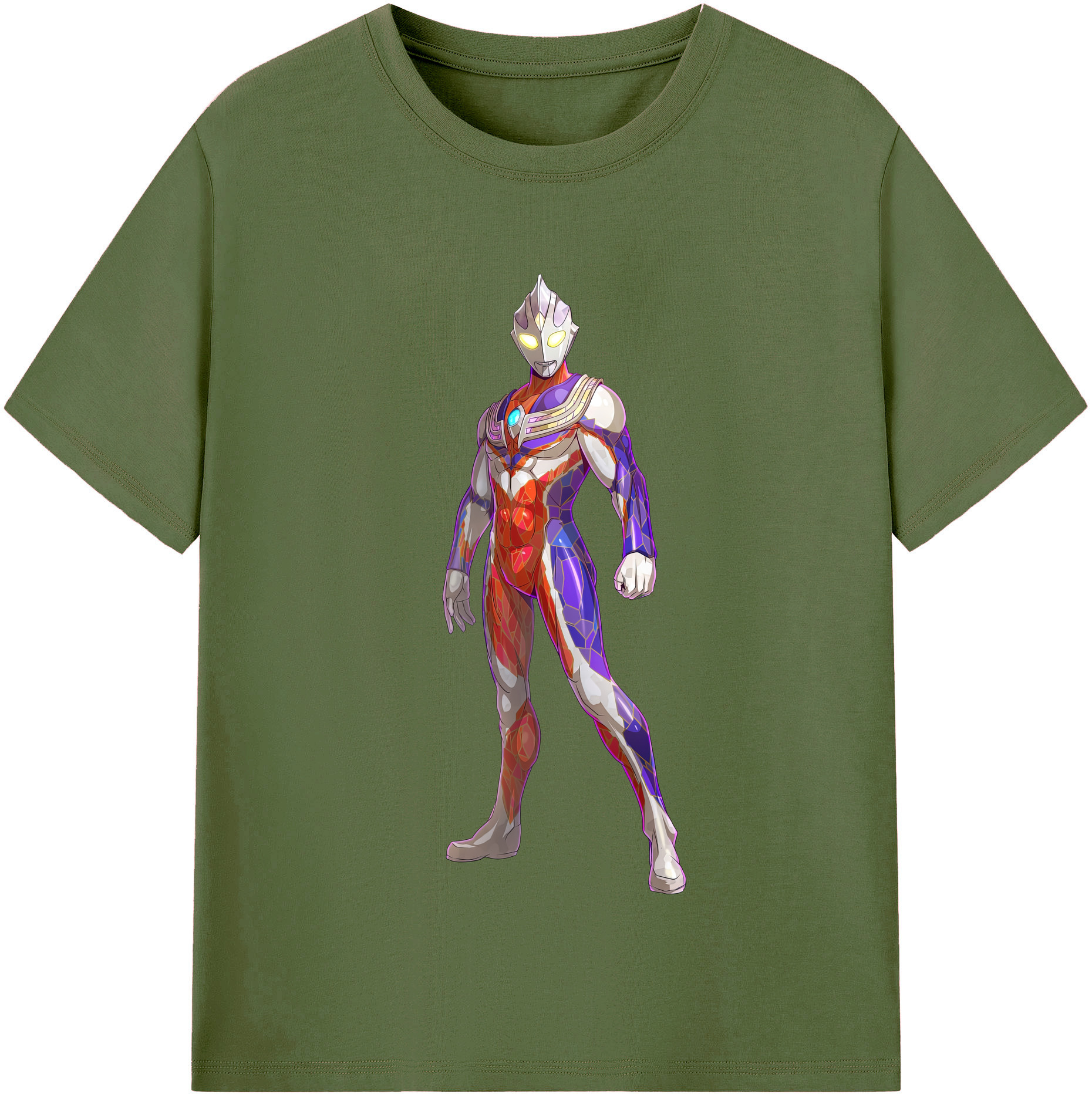 （画像用） ウルトラマン Ultraman 綿100％半袖Tシャツ（フロントプリント）